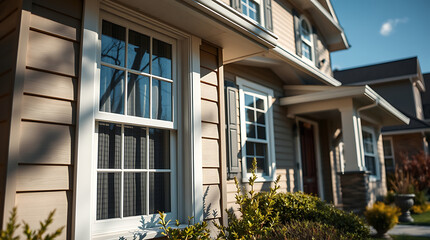 Captivating Suburban Home Exterior: Dream House Architecture, Stunning Facade, and Curb Appeal