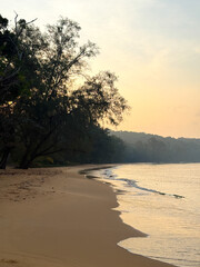 Secluded Luxury and Pristine Beaches on Koh Russey Island, Cambodia. Escape to the untouched elegance of Koh Russey, also known as Bamboo Island, located off the coast of Cambodia.