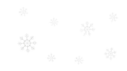 Fototapeta premium Abstract winter background from snowflakes blown background.
