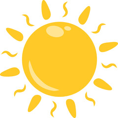 Sun Illustration Icon