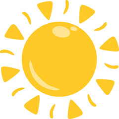 Sun Illustration Icon