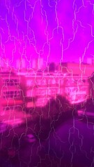 View through a window