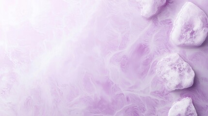 Fototapeta premium Purple Abstract Backgrounds A soft, pastel purple background with a dreamy and calming feel, ideal for wellness or relaxation themes.