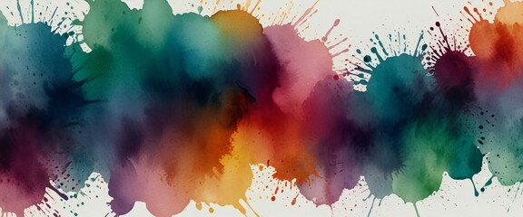 Fototapeta premium abstract watercolor background