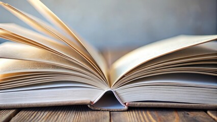 Obraz premium Close up view of a French book story pages, French, book, literature, pages, education, language, paper, reading, close up