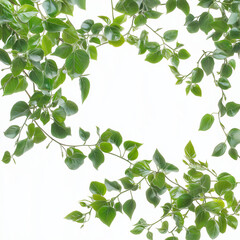 green leaves background