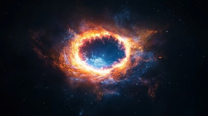 Colorful space galaxy cloud nebula. Stary night cosmos. Universe science astronomy. Supernova background wallpaper