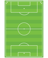 Soccer Football Pitch Horizontal Stripe stock illustration