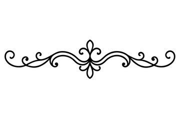 Classic Victorian Baroque Vector Design for Elegant Decorations (SVG)