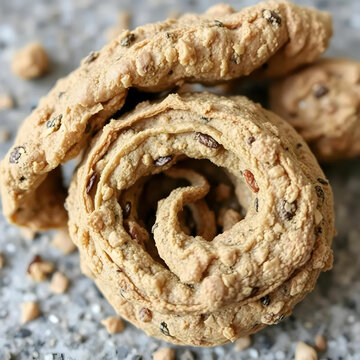 Dry Orejon isolated on the blank background