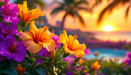 Most beautiful flowers in the garden