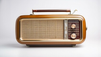 Vintage Wooden Radio, Nostalgia, Retro