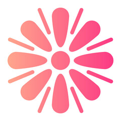 firework gradient icon