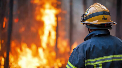 Fototapeta premium smoke, bushfire, plant, people, animal