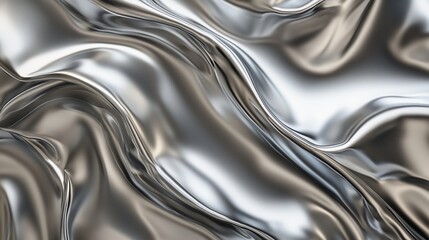 Silver foil texture background