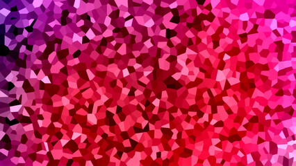 Multicolor low poly triangle shapes background.