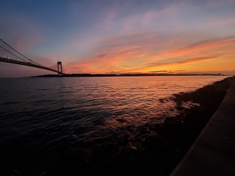 Bridge 0003 Sunset NYC