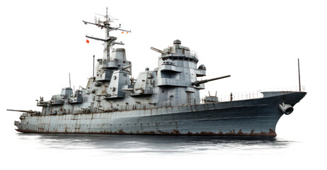 PNG battleship vintage naval vessel