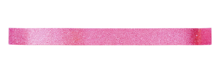 PNG Pink glitter adhesive strip white background accessories rectangle.