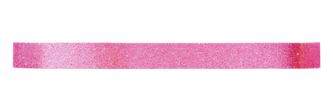 PNG Pink glitter adhesive strip white background accessories rectangle. - Powered by Adobe