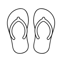 pair of flip flops