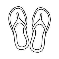 pair of flip flops
