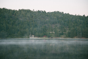 Los Azufres, Michoac&aacute;n, M&eacute;xico. Laguna Larga.