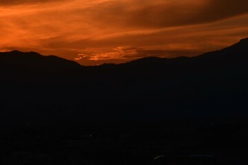 Sunset at Pikes Peak Colorado