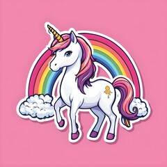 unicorn vector illustration