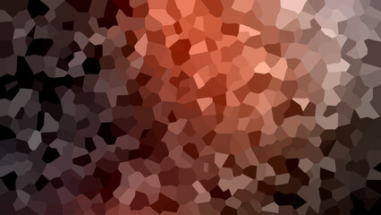 Multicolor low poly triangle shapes background.