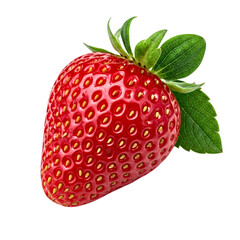 strawberry isolated on transparent background