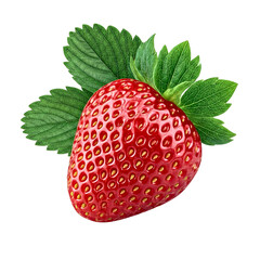 strawberry isolated on transparent background