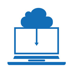 cloud computing vector.