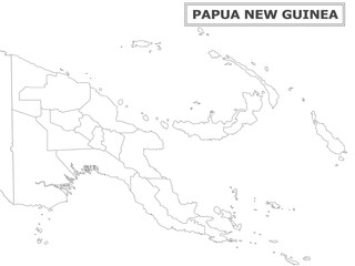 Australian Countries Geography Political map. Political map of country with capital, province or state capital, major cities and town.