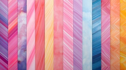 Abstract Colorful Diagonal Striped Pattern Background