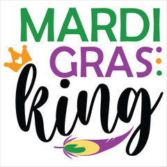 mardi gras king this is a mardi gras design