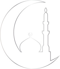 Obraz premium Islamic Mosque Shapes
