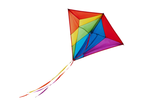 Colorful kite isolated on transparent or white background, png

 - Powered by Adobe