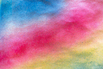 カラフルなスプレー塗料で塗った背景