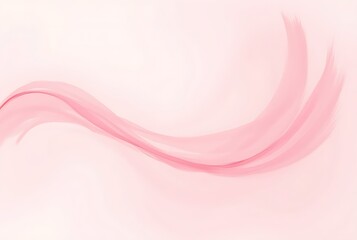 abstract pink background, Soft pink wave flowing gracefully on a minimal background