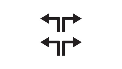 Fototapeta premium directional arrow icon