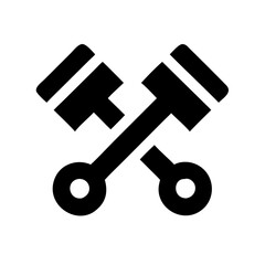 pistons icon design