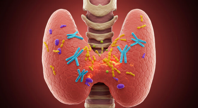 Hashimoto&rsquo;s Disease: Visualizing Antibodies Attacking the Thyroid in 3D