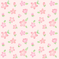 桃の花の背景素材