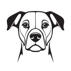 dog silhouette vector