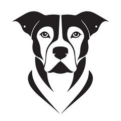 dog silhouette vector