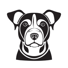 dog silhouette vector