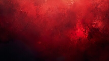 Red grainy abstract background, dark vibrant noisy banner header cover backdrop design, light shadow gradient texture