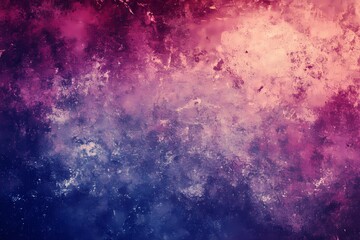 Obraz premium Abstract Cosmic Nebula Pink Purple Blue Hues