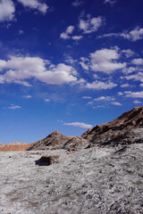 Salt Mountain Range, Valle de la Luna, Atacama desert, San Pedro de Atacama, Chile